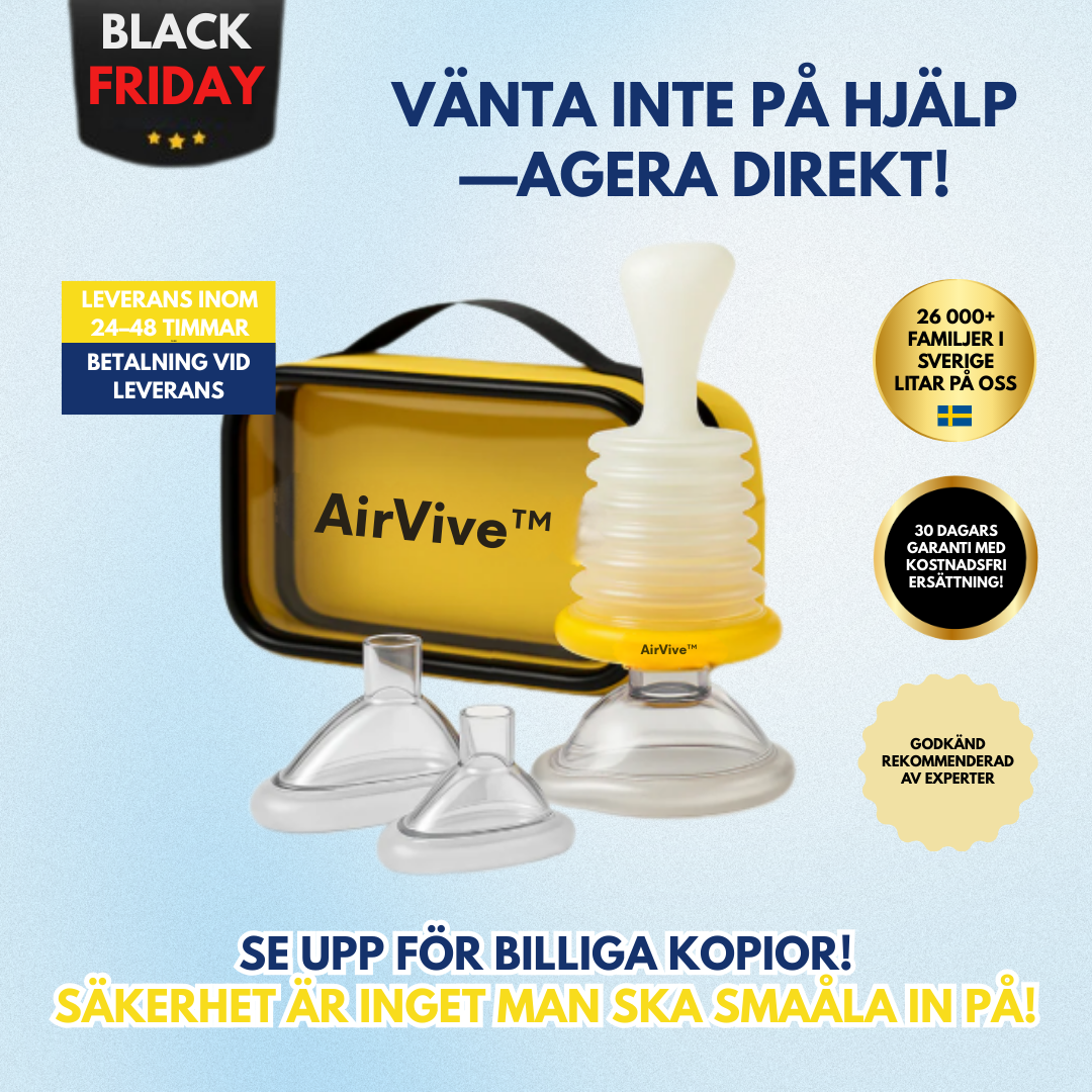 AirVive™ | Hög‑sug Luftvägs‑ och Kvävningsräddningsenhet