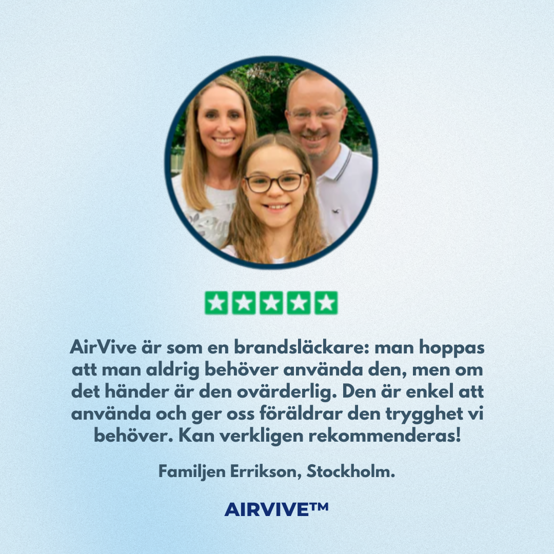 AirVive™ | Hög‑sug Luftvägs‑ och Kvävningsräddningsenhet