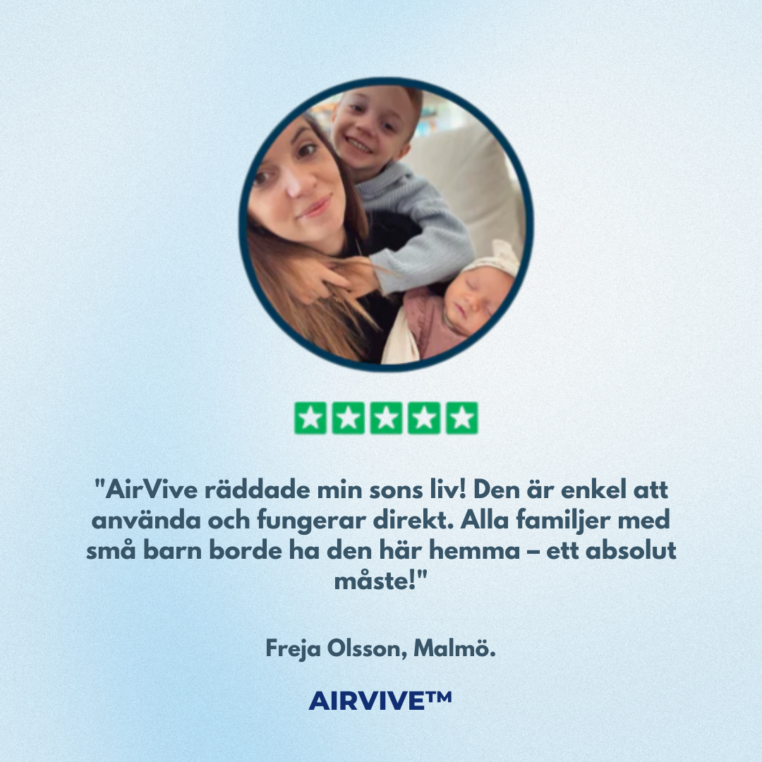 AirVive™ | Hög‑sug Luftvägs‑ och Kvävningsräddningsenhet