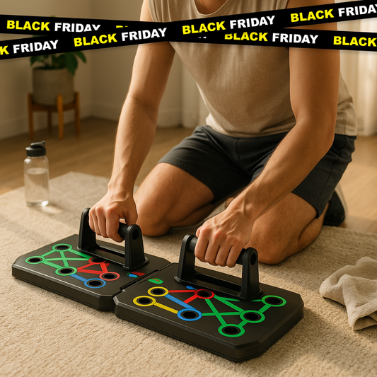 FitForge™ Push-Up Board | Multi-Grip Muskelformande